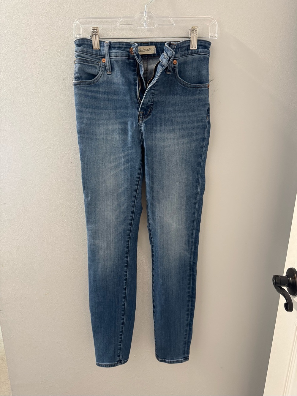 Madewell Curvy High-Rise Skinny Jeans Medium Wash Size 27